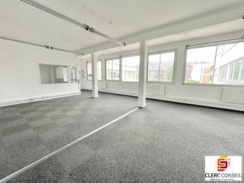 Location - Bureaux 88m² - Rouen droite 