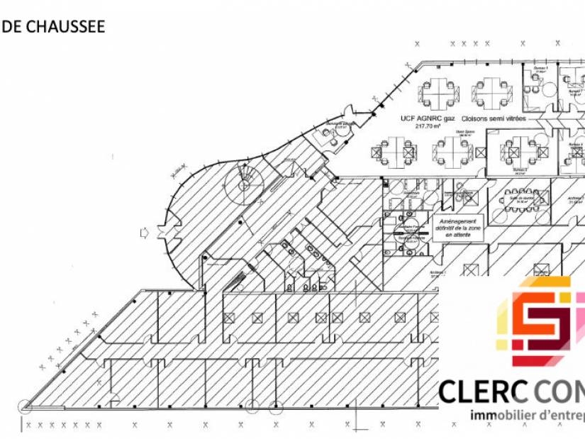 Location - Bureaux 1647m² - Mont-saint-aignan