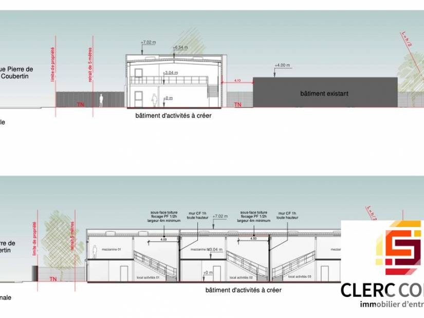 Vente - Local d'activité 156m² - Saint-Étienne-du-rouvray